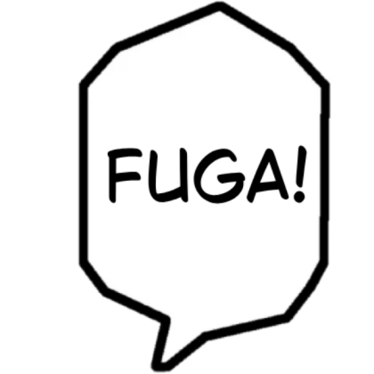 "Fuga!" Manga Bubble Roblox decal