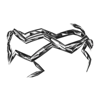 Electric Black White Lightning Sparks - Head