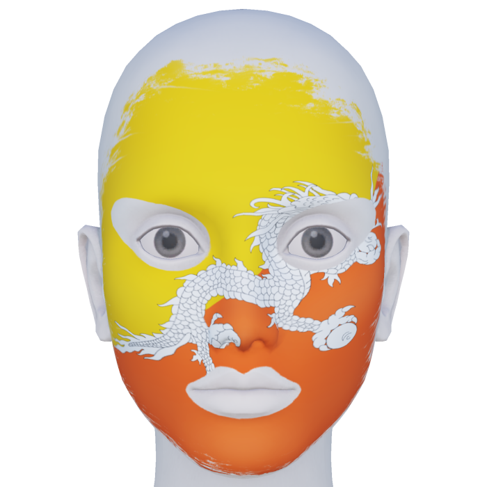 Bhutan Facepaint
