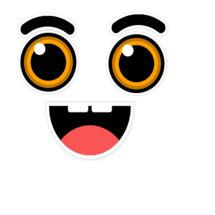 Happy Face Roblox decal