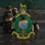 Royal Marine Commando.