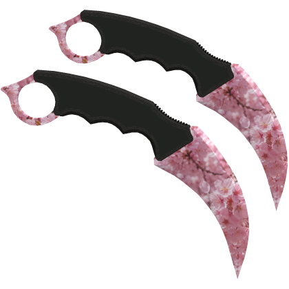 [FREE] Dual Karambits: Sakura thumbnail