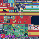 Spanish flag of color place
