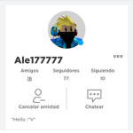 Ale17777 Seguidores