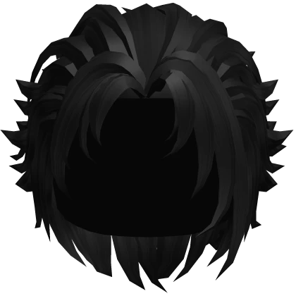 Roblox hair preview for Black