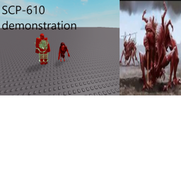 SCP Flesh That Hates Demonstration