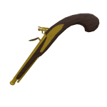 Toy Gold Flint Lock