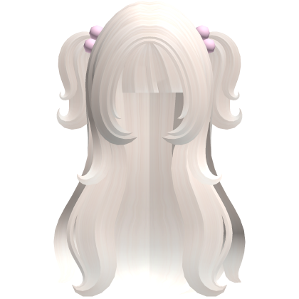  ♡ long flowy cute doll hair blonde Roblox item