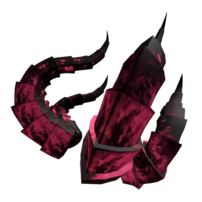 Ultra Dark Pink Horns