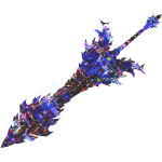 Blue VHS Glitch Sword [Animated]
