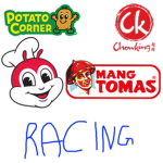 Potato Corner Mang Tomas Chowking Jollibee Racing