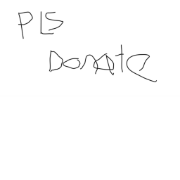 pls donate