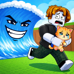 Escape GIANT Tsunami To Save Animals! 🌊