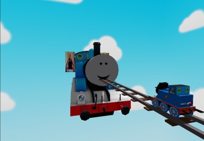 Cart ride Obby Thomas the Chill Engine