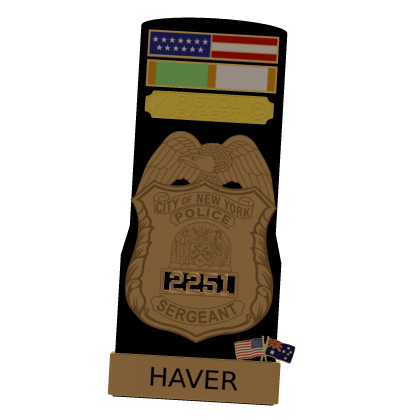 NYPD Sergeant Shield (Tab) thumbnail