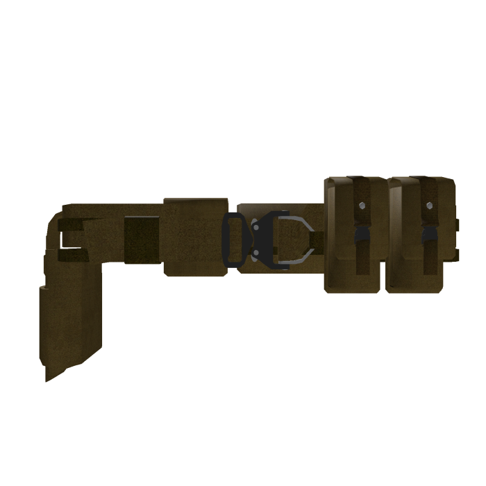 Military Brown Combat Holster Belt