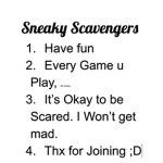 Sneaky Scavengers