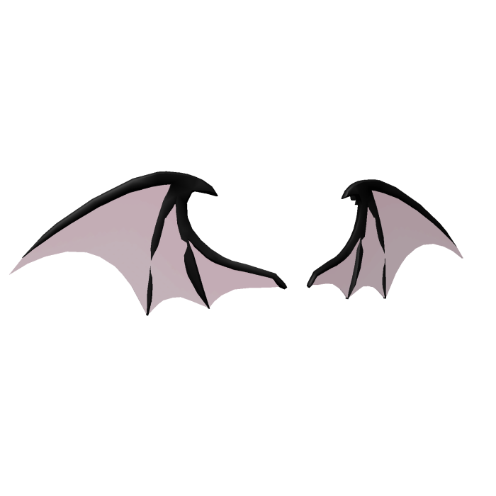 Pink Imp Wings