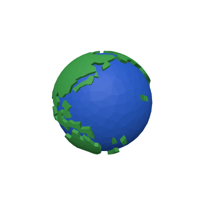tierra low poly
