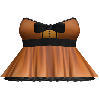 ♡ | animatronic bear brown cute dress bow tie
