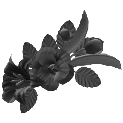 Silver Floral Feather Headpiece 