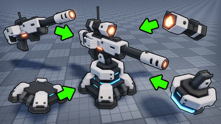 Merge Tower Defense codes background