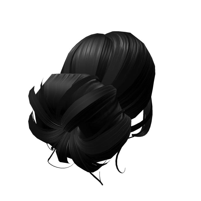 Loose Bun in Black