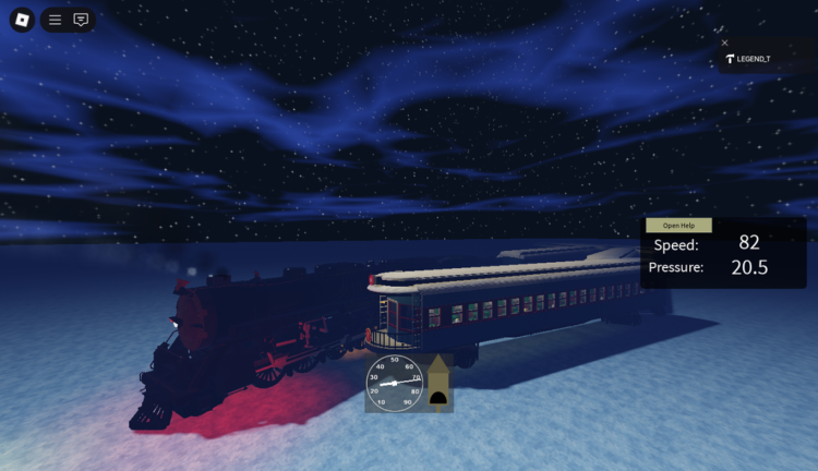 The Realistic Polar Express Ice Scene screenshot 2