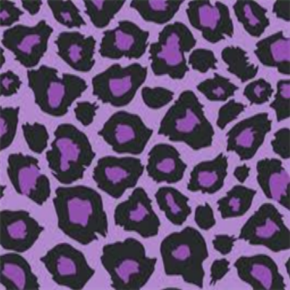 Purple Leopard Print Roblox decal