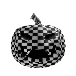 CHECKER PUMPKIN