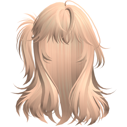 Blonde Lush Half Up Hair Roblox item