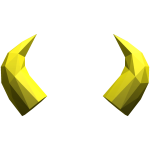 Yellow Gem Horns