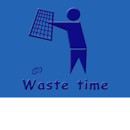 how to waste time