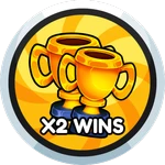 x2 wins