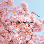Simple blossoms