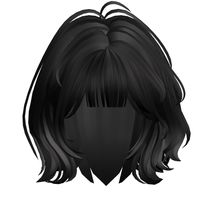Black Short Layered Bob