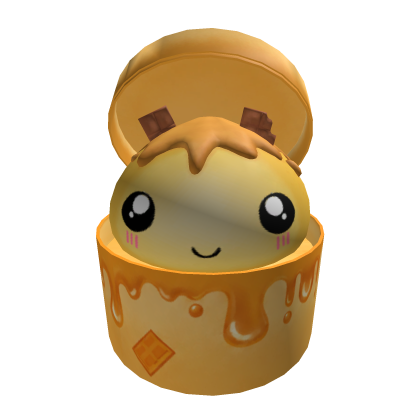 Yellow Pancake Syrup Squishy Dumpling Pot Backpack