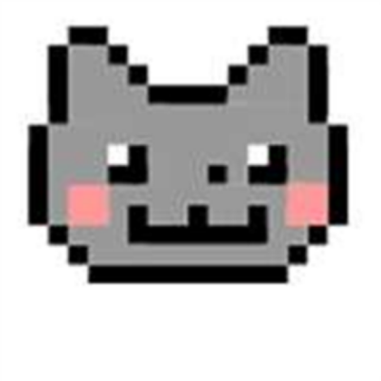 nyan cat face Roblox decal