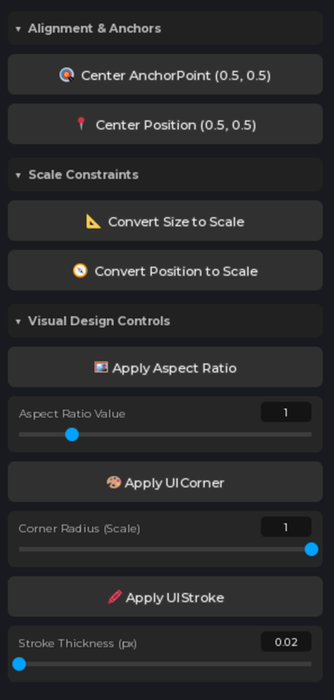 EZ UI preview 1