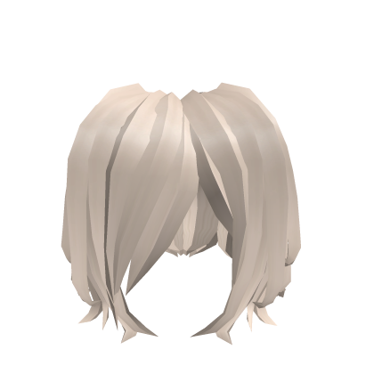 🕷Goth Blonde pigtails wig Roblox item