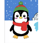 Penguin With Friends
