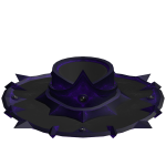 Purple Metal Wrangler Hat