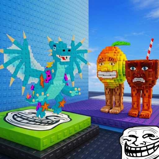 Morph Into Brainrot Troll Tower