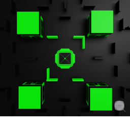 Laser Flag