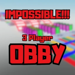 3 Player Obby Race HARD icon