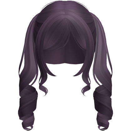 purple kawaii cute jirai kei doll twin tails Roblox item