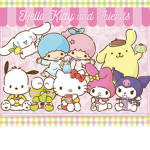 Hello kitty and friends:))