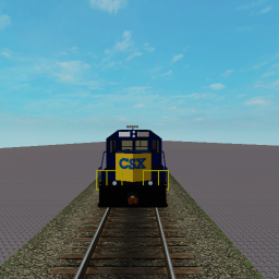 CSX local train