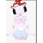 This is the mushroom girl games fan Group