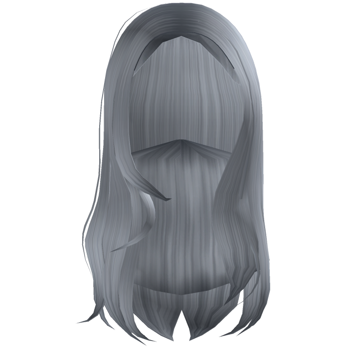 Silver Long Layered Blowout